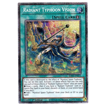 Radiant Typhoon Vision RA05 - EN075 Starlight Rare