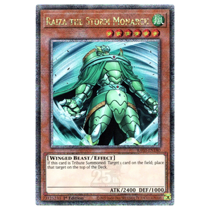Raiza the Storm Monarch RA03-EN180 Quarter Century Secret Rare