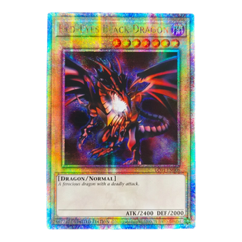 Red - Eyes Black Dragon LC01 - EN006 Quarter Century Secret Rare