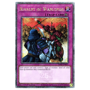 Rivalry of Warlords RA03-EN075 Quarter Century Secret Rare Trading Card Konami