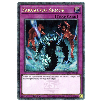 Sakuretsu Armor RA03 - EN130 Quarter Century Secret Rare