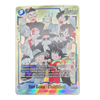 Son Goku Childhood FB06-119 Secret Rare 1 Star SB02 Card NM