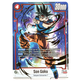 Son Goku FB01 - 139 SCR☆