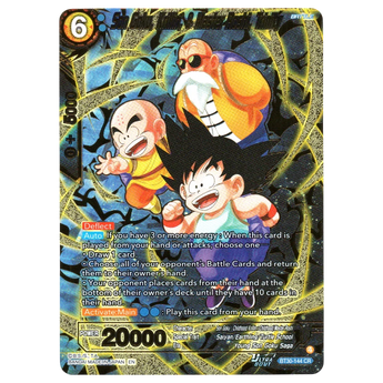 Son Goku, Krillin, & Master Roshi, Trinity BT30 - 144 CR