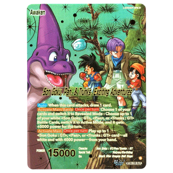 Son Goku, Pan, & Trunks, Exciting Adventures BT30 - 108 SLR