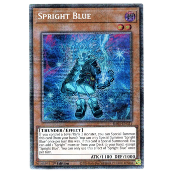 Spright Blue RA05 - EN021 Starlight Rare