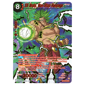 SS Broly Non - Stop Rampage BT29 - 012 SPR