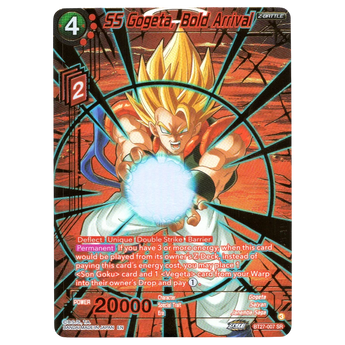 SS Gogeta (Gold - Stamped) Bold Arrival BT27 - 007 SR