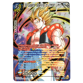 SS Gogeta, Sparkling to Utmost Limit BT22 - 137 SPR