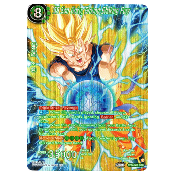 SS Son Goku, Ground - Shaking Fury BT24 - 062 SPR