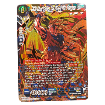 SS3 Son Goku, Wrath of the Dragon BT24-138 SCR