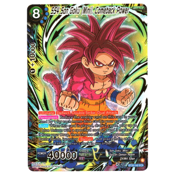 SS4 Son Goku (Mini), Comeback Power BT28 - 148 SCR