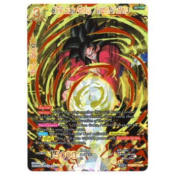 SS4 Son Goku, Prideful Hero BT8 - 131 NHR