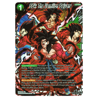 SS4: The Vermillion Saiyans BT15 - 152 SCR