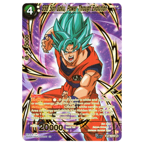 SSB Son Goku, Power Through Evolution BT28-112 SPR Trading Card Bandai
