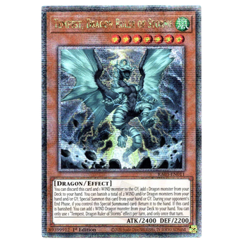 Tempest, Dragon Ruler of Storms RA03 - EN011 Quarter Century Secret Rare