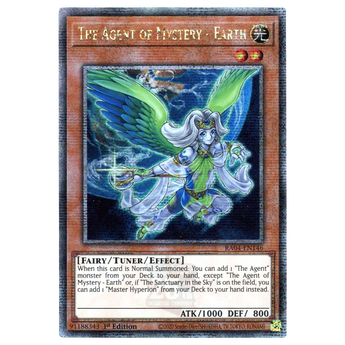 The Agent of Mystery - Earth RA04 - EN146 Quarter Century Secret Rare
