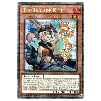 Tri - Brigade Kitt (Variant Art) RA05 - EN098 Starlight Rare