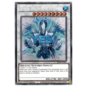 Trishula, Dragon of the Ice Barrier (Variant Art) RA05 - EN101 Starlight Rare