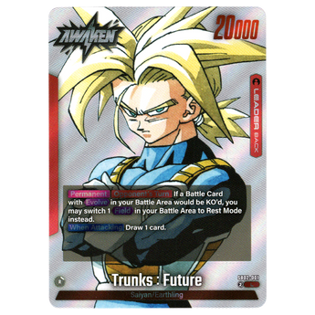 Trunks : Future SB02 - 001 L