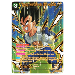 Vegeta, Back From the Brink of Death BT29-065 SPR