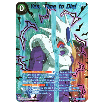 Yes, Time to Die! BT29 - 040 SPR