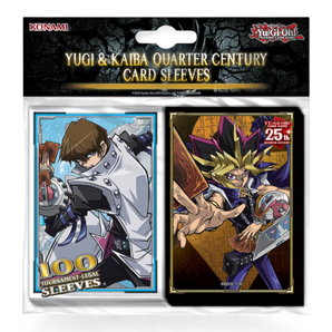 Yu - Gi - Oh! Yugi & Kaiba Quarter Century Card Sleeves (Set of 2)