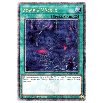 Zombie World RA03 - EN205 Quarter Century Secret Rare