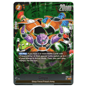 Ginyu FB01-109 Super Rare