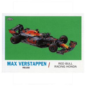 2021 F1 Topps Chrome Max Verstappen T61 - MV 1961 Topps Sports Cars