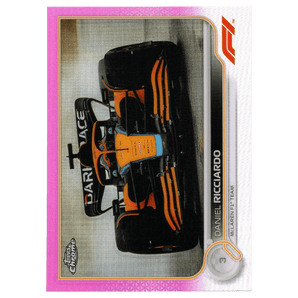 2022 Topps Chrome Formula 1 Daniel Ricciardo 39 Pink 5/75