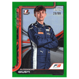 2025 F1 Topps Chrome Alessandro Giusti 51 Green Refractor 29/99