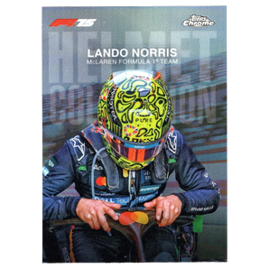 2025 F1 Topps Chrome Lando Norris HC - 4 Helmet Collection