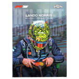 2025 F1 Topps Chrome Lando Norris HC - 4 Helmet Collection