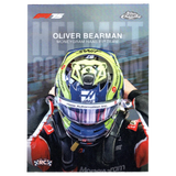 2025 F1 Topps Chrome Oliver Bearman HC - 8 Helmet Collection