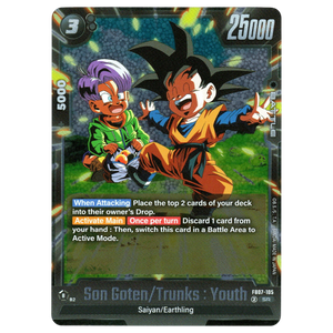 Son Goten/Trunks: Youth FB07-105 Super Rare