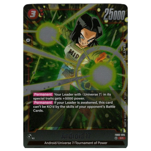 Android 17 FB02-015 Super Rare