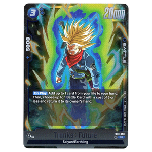 Trunks: Future FB01-050 Super Rare