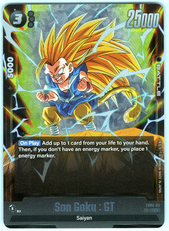 Son Goku: GT FB03-111 Super Rare.