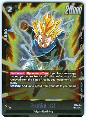Trunks: GT FB04-114 Super Rare