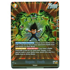 Vegeta: Youth FB08-092 Super Rare