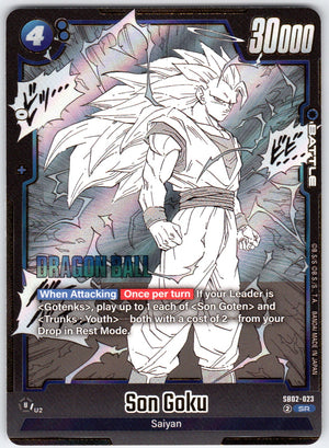 Son Goku SB02-023 Super Rare