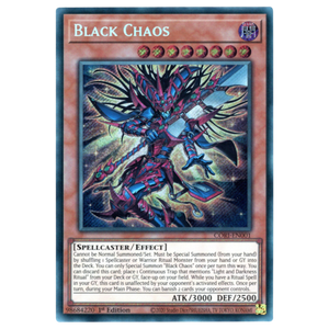 Black Chaos CORI-EN001 Secret Rare