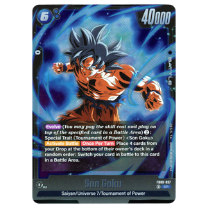 Son Goku FB09-037 Super Rare