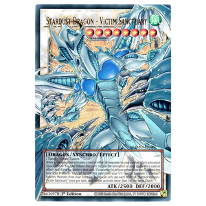 Stardust Dragon - Victim Sanctuary (Extended Art) MAMO-EN007 Ultra Rare