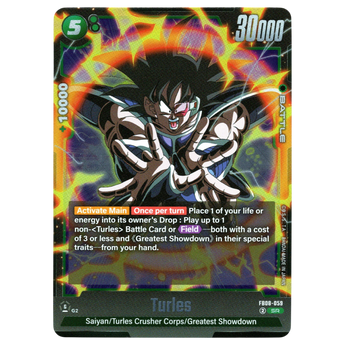 God Grade Turles FB08-059 Super Rare.
