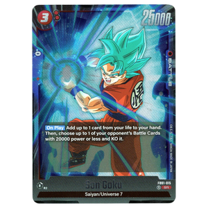 Son Goku FB01-015 Super Rare