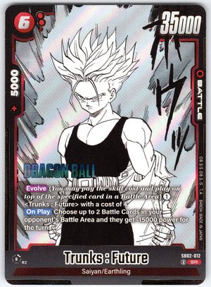 Trunks: Future SB02-012 Super Rare