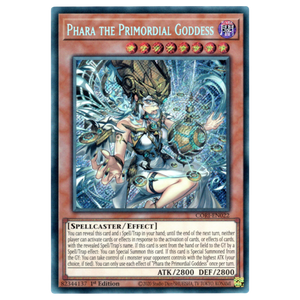 Phara the Primordial Goddess CORI-EN022 Secret Rare