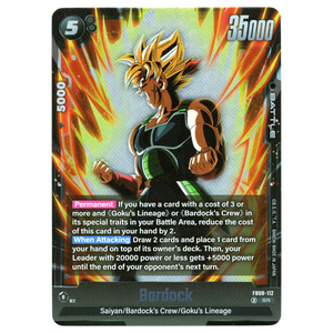 Bardock FB08-112 Super Rare
